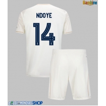 Maglie da calcio Nottingham Forest Dan Ndoye #14 Seconda Maglia Bambino 2025-26 Manica Corta (+ Pantaloni corti)